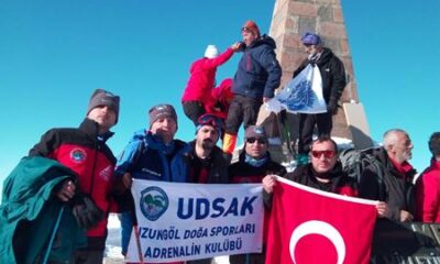 Trabzonlu dağcılar Sarıkamış’a damgasını vurdu