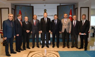 Ortahisar Belediye Başkanı Ahmet Metin Genç ve Muhteşem Kanuni Sultan Süleyman Vakfı Valimiz Yücel Yavuz’a Ziyaret