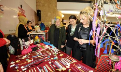 Dünya Kadınlar Gününde Kadınların El Emekleri Büyüledi