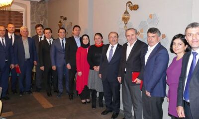 Encümen üyelerine teşekkür plaketi