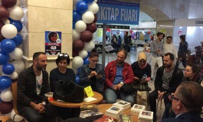 Kitap fuarına ziyaretçi akını