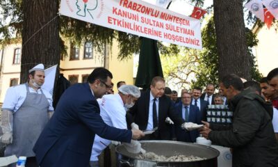 Muhteşem Sultan Kanuni Sultan Süleyman Doğumunun 524. Yılında Trabzon’da Anılıyor