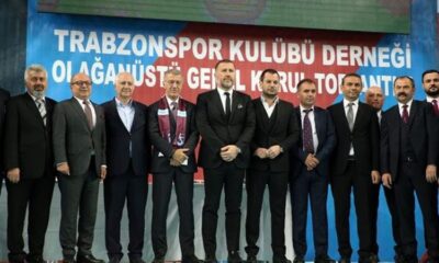 TRABZONSPOR KULÜBÜ’NÜN 73. GENEL KURULUNDA BAŞKANLIĞA AHMET AĞAOĞLU SEÇİLDİ