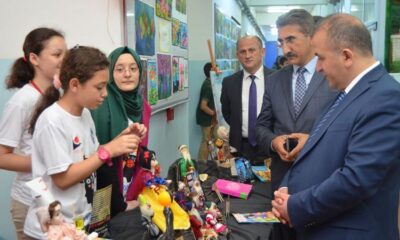 Kaymakam Hatipoğlu Bilim Fuarı ve Serginin Açılışını Gerçekleştirdi.