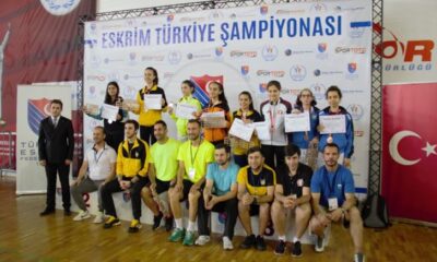 Eskrim Türkiye şampiyonası için Trabzon’a akın ettiler