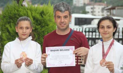 Eskrim Şampiyonasında Trabzon’a 2 madalya