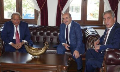 Başkan Gümrükçüğoğlu, Katarlı iş heyetini kabul etti
