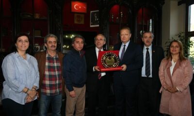 Trabzon Valisi Yücel Yavuz, TGCye veda ziyaretinde bulundu