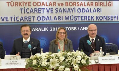 TOBB Ticaret ve Sanayi Odaları – Ticaret Odaları Müşterek Konseyi toplandı