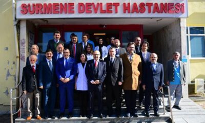 Vali İsmail Ustaoğlu,Sürmene’de Çeşitli Temaslarda Bulundu
