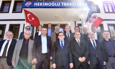 TTSO yönetiminden Hekimoğlu Trabzon Futbol Kulübü’ne ziyaret