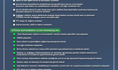 İçişleri bakanlığı sokağa çıkma yasağı genelgesi ile ilgilidir