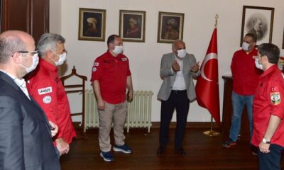 Akut Gönüllüleri Başkan Zorluoğlu’nu Ziyaret Etti