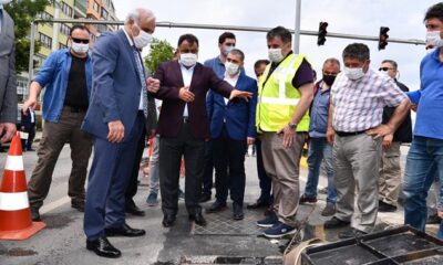 Başkan Zorluoğlu Altyapı Çalışmalarını Yerinde İnceledi