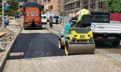 Büyükşehir Heyelanın İzlerini Siliyor