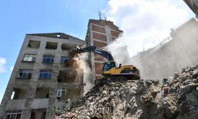 Çömlekçi’de Yıkımlar Başladı