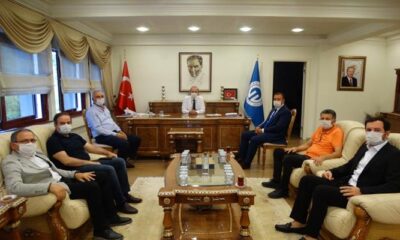 Trabzon Arsin OSB’den K.T.Ü. Rektörlüğü Görevine Atanan Prof. Dr. Hamdullah Çuvalcı’ya ziyaret