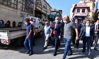 Başkan Zorluoğlu Esnafları Ziyaret  Etti