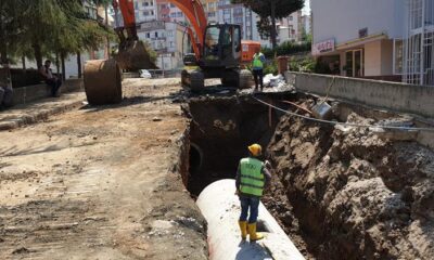 Büyükşehir Yağmur Suyu Ve Kanalizasyon Sorununu Ortadan Kaldırdı