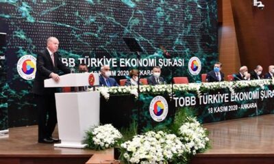 Cumhurbaşkanı Erdoğan’ın katıldığı TOBB Ekonomi Şurası video konferansla gerçekleştirildi