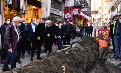 Zorluoğlu Meydan’daki Altyapı Çalışmalarını İnceledi