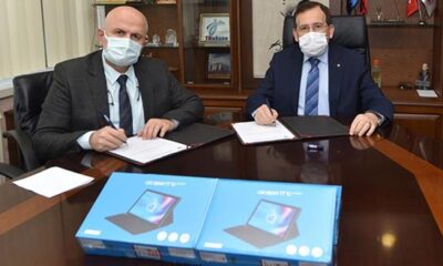 TOBB’dan Trabzon’daki öğrencilere tablet desteği