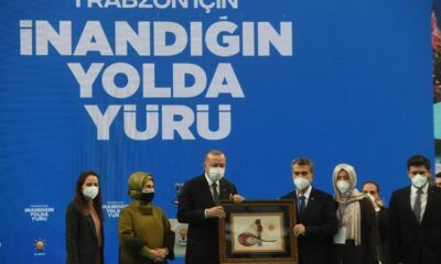 Cumhurbaşkanı Erdoğan Trabzon’da