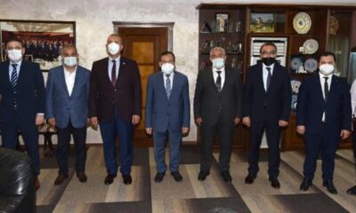 DOKAP Başkanı Gültekin ile projeler değerlenditrildi