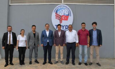 Milletvekili Salih Cora, TSYD Trabzon Şubesi yeni yönetimini ziyaret etti