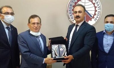 TTSO’dan Başsavcı Tuncel’e teşekkür plaketi