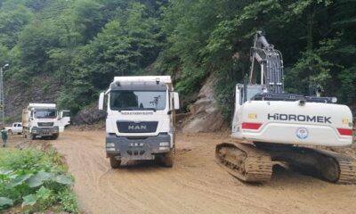 Trabzon Büyükşehir’den Afet Bölgesine Büyük Destek