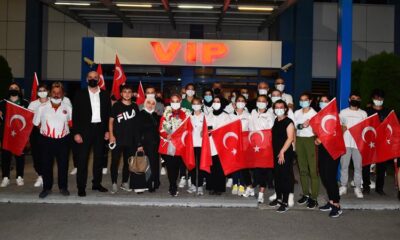 Avrupa Şampiyonu Keyda Nur Çolak’a Görkemli Karşılama