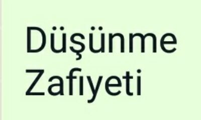Düşünme Zafiyeti