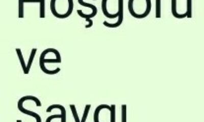 Hoşgörü ve Saygı