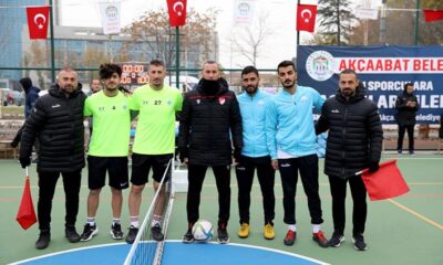 Başkent’te Ayak Tenisi Turnuvası Sona Erdi