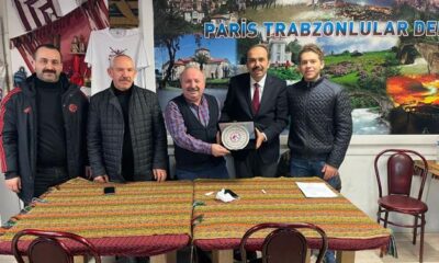 Paris Trabzonlular Derneğinde Hasret Kucaklaşması