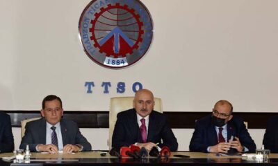 TTSO’nun Türkiye’ye değer katan projeleri Bakan Karaismailoğlu’na anlatıldı