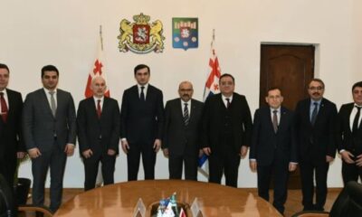 Trabzon heyeti, Acara Özerk Cumhuriyeti Başkanı ile işbirliğini görüştü