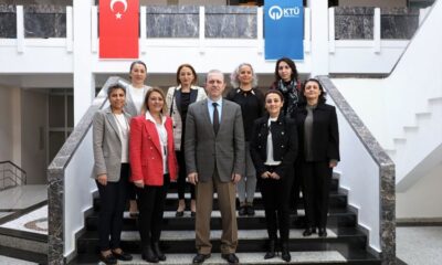 KAM Yönetimi KTÜ  Rektörünü Ziyaret Etti