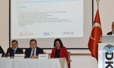 Başkan Hacısalihoğlu DKİB Genel Kurulu’nda Divan Başkanlığı yaptı