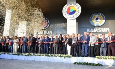 Samsun TSO ve Samsun TB yeni hizmet binası törenle açıldı