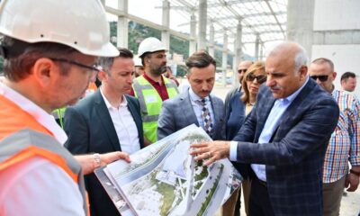 Başkan Zorluoğlu Basın Mensuplarıyla Yatırımları İnceledi