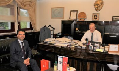 İletişim Başkanlığı Trabzon Bölge Müdürü, Rektörü Ziyaret Etti