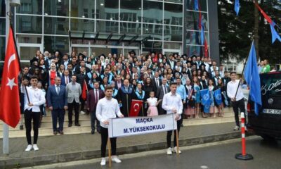 KTÜ Maçka Meslek Yüksekokulu’nda Mezuniyet Coşkusu