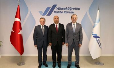 KTÜ Rektörü, YÖKAK Başkanı Prof. Dr. Muhsin KAR’ı Ziyaret Etti