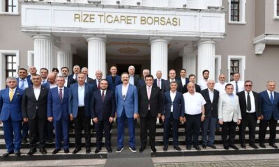 TOBB Başkanı Rize’de