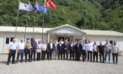 Zorluoğlu’ndan Arsin İçme Suyu İnşaatı Şantiyesine Ziyaret