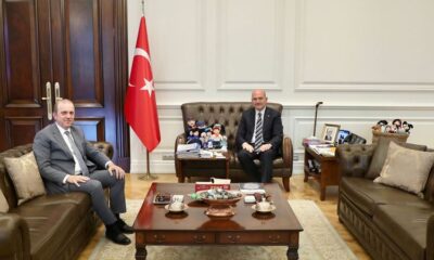 KTÜ Rektöründen, İçişleri Bakanı’na Ziyaret