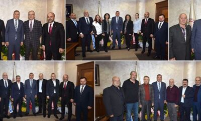 TTSO Başkanı Çelebi ve yönetime tebrik ziyaretleri