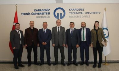Trabzon Ticaret Borsası (TTB) Meclis Başkanı Nevzat ÖZER ve Beraberindeki Heyet, KTÜ de